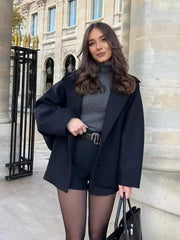 Stijlvolle Elegante Oversized Jas – Tijdloos en Trendy