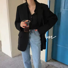 Zomerse Oversized Blazer – Minimal Chic