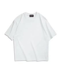 Oversized Unisex T-shirt van Katoen met Ronde Hals