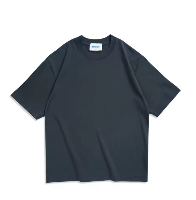 Oversized Unisex T-shirt van Katoen met Ronde Hals