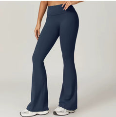 Hoge taille flared sportlegging met buikcontrole